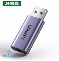 USB-A To 3.5mm External Stereo Sound Adapter GY CM383 [80864] 